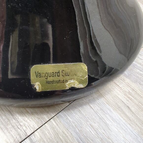 MCM Vintage Vanguard Studios Dancing Model Statue w/22 Karat Gold, Ceramic RARE - Picture 5 of 8